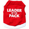JMT-373834 Cotton Pet Vest with Bold Red Printed Letters for Dogs – Available in Multiple Sizes