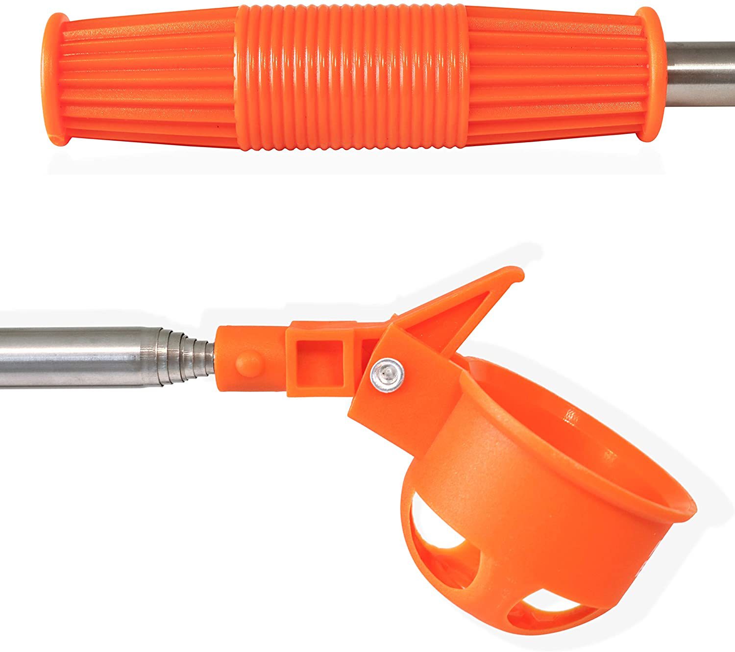 JMT-373898 Stainless Steel Golf 8 Section Antenna Pole with Ball Picker Attachment