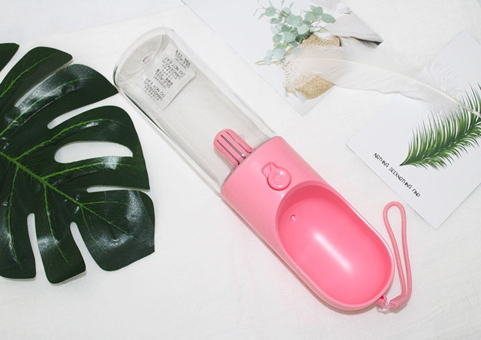 JMT-374218 Portable Dog Travel Water Bottle with 400ml Capacity for Outdoor Adventures