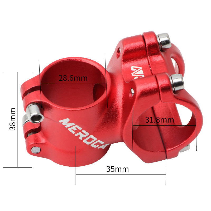 JMT-374730 Lightweight Aluminum Alloy Mountain Bike Short Stem Riser