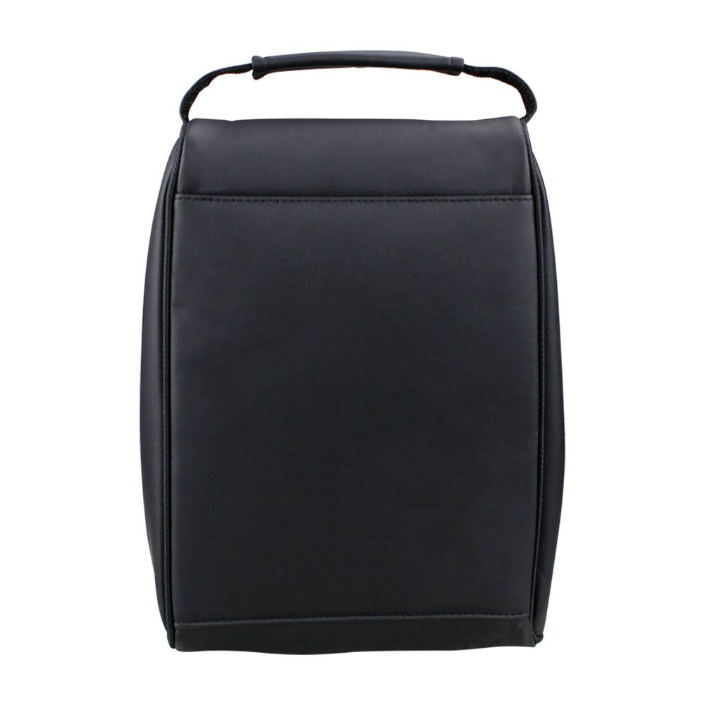 JMT-375050 Men's PU Golf Shoe Bag - Dust-Proof Zippered Organizer for Travel and Outdoor Use