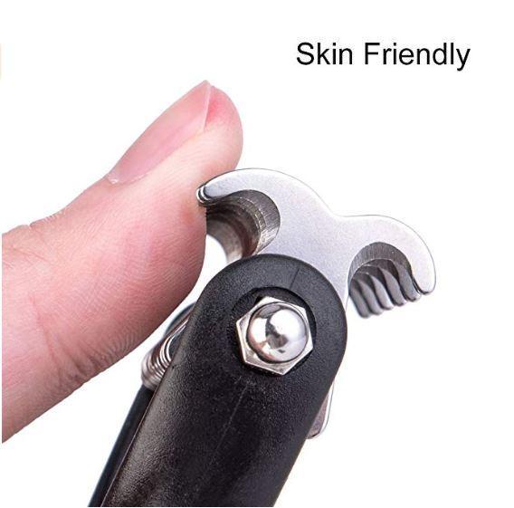 JMT-375434 All-in-One Pet Dematting and Deshedding Comb with Stainless Steel Teeth and Comfortable Handle