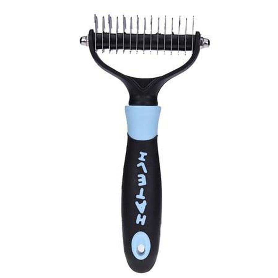 JMT-375434 All-in-One Pet Dematting and Deshedding Comb with Stainless Steel Teeth and Comfortable Handle