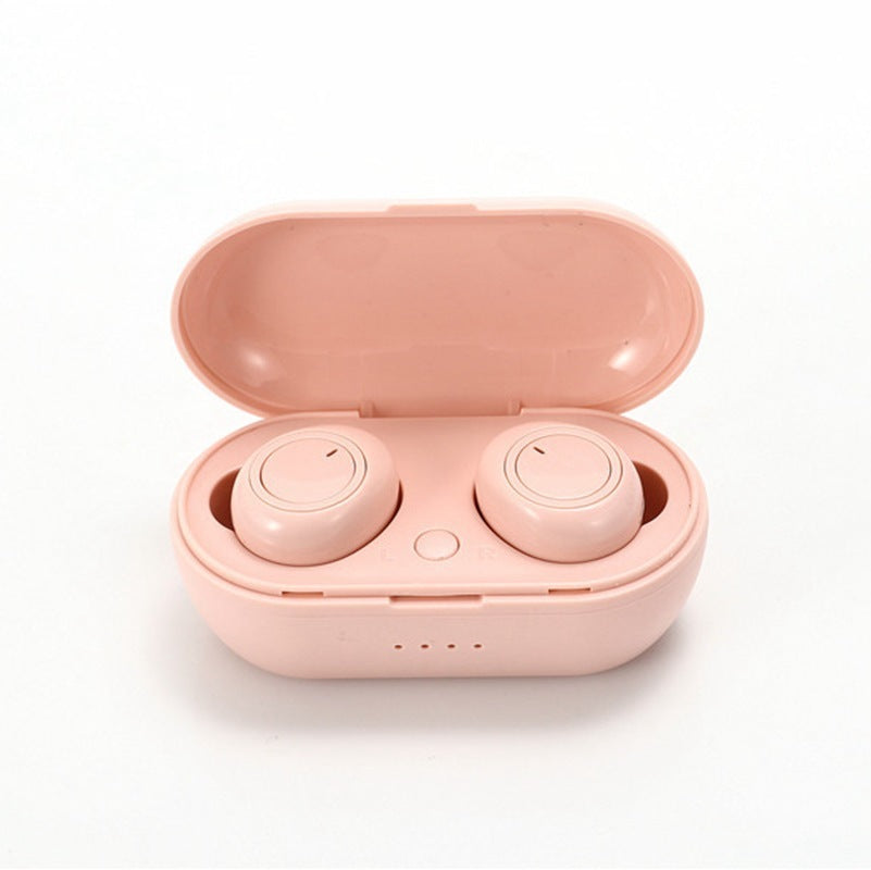 JMT-375690 Wireless Bluetooth TWS Earbuds with Charging Case - Ergonomic Design, Hi-Fi Sound, Automatic Pairing, Up to 4 Hours Playback