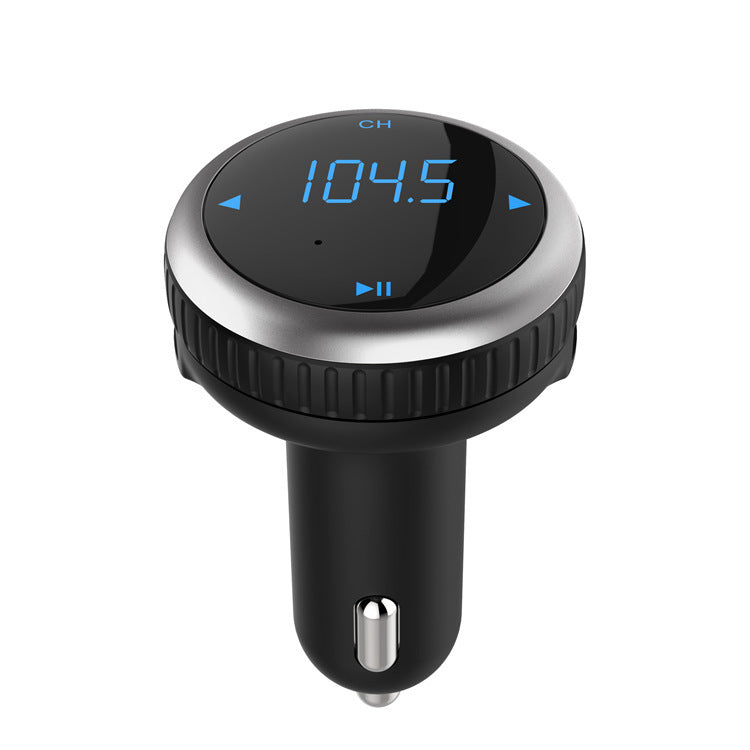 JMT-376330 Bluetooth MP3 Transmitter with USB Fast Charge for Vehicles – Monochrome Display