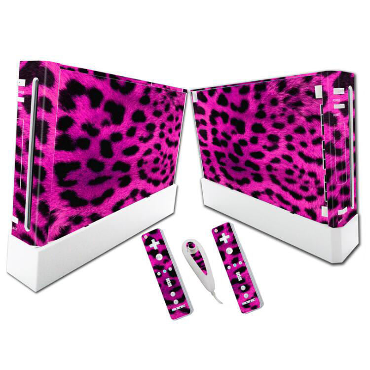 JMT-376970 Wii Console and Dual Remote PVC Decal Sticker Cover with Ventilation Slots