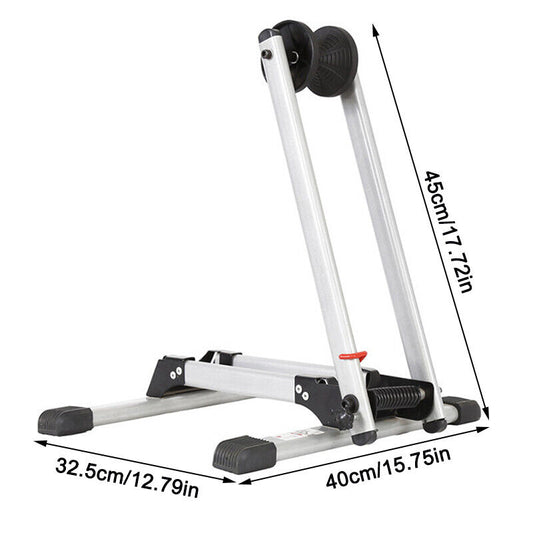JMT-377034 Portable Folding Bike Stand for Easy Bicycle Storage and Parking