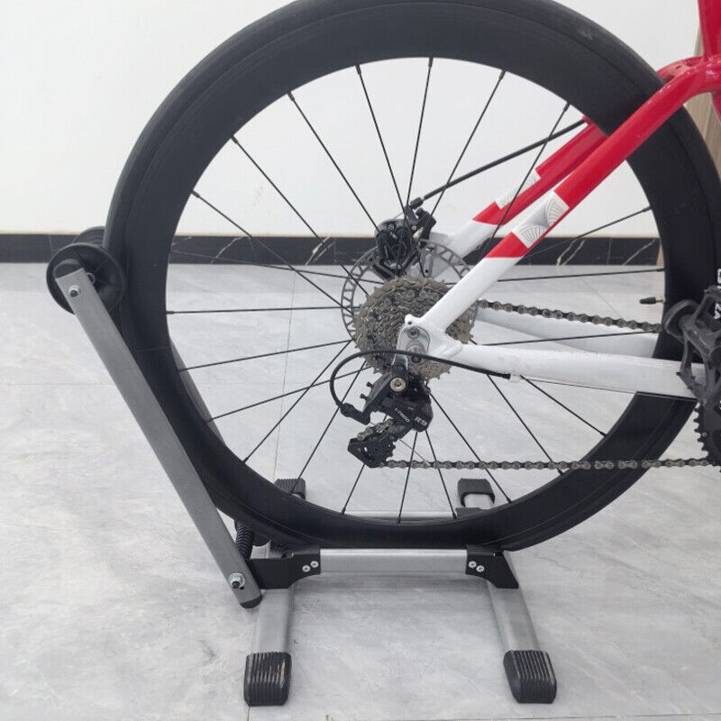 JMT-377034 Portable Folding Bike Stand for Easy Bicycle Storage and Parking