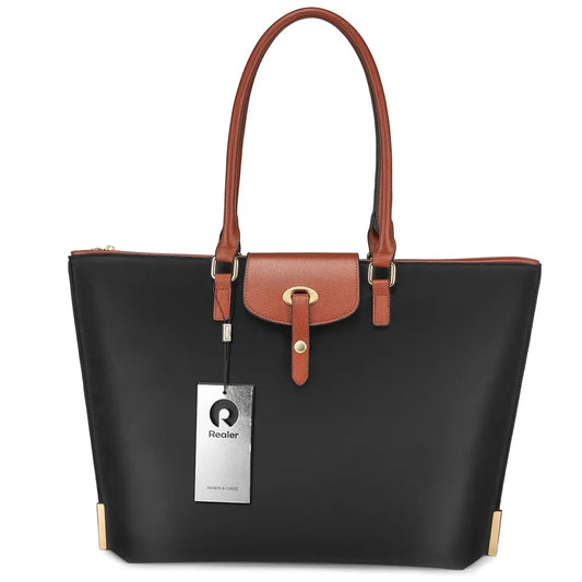 JMT-377226 15.6-Inch Oxford Laptop Handbag for Women - Stylish Office Tote with Large Capacity