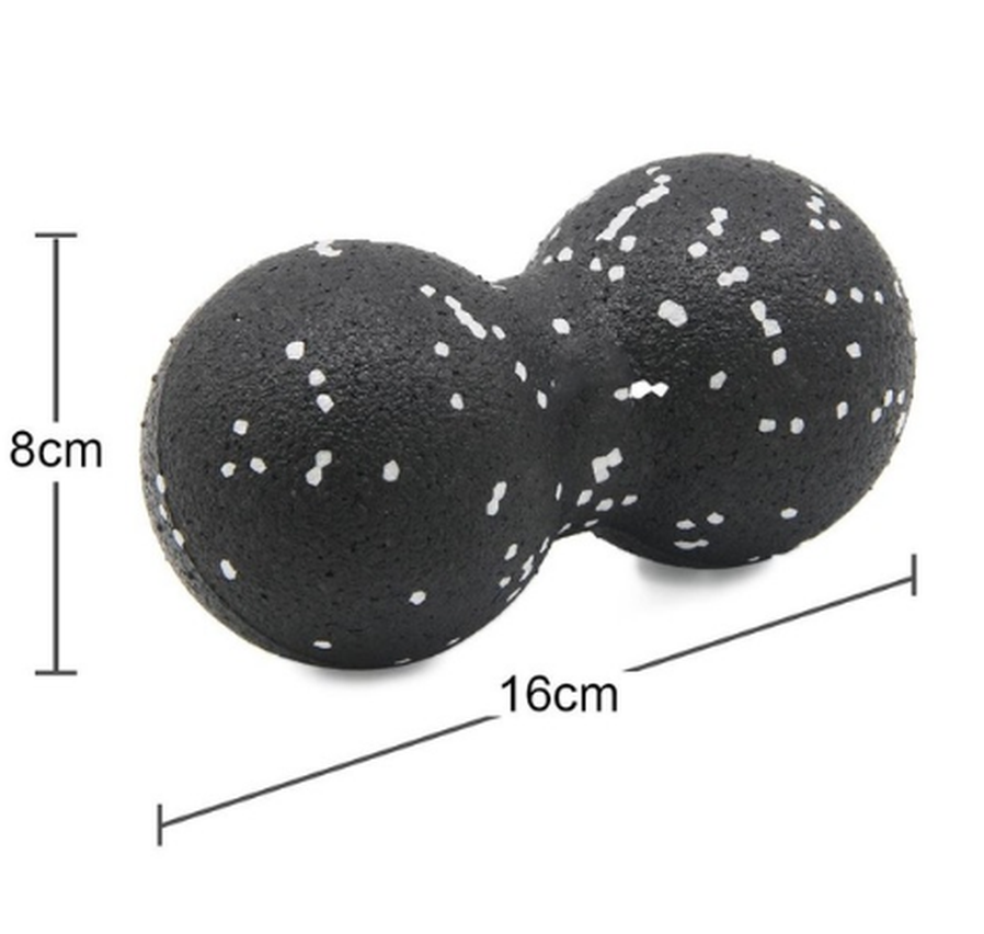 JMT-377546 Siamese Mini Peanut Massage Ball for Muscle Relaxation and Fascia Relief