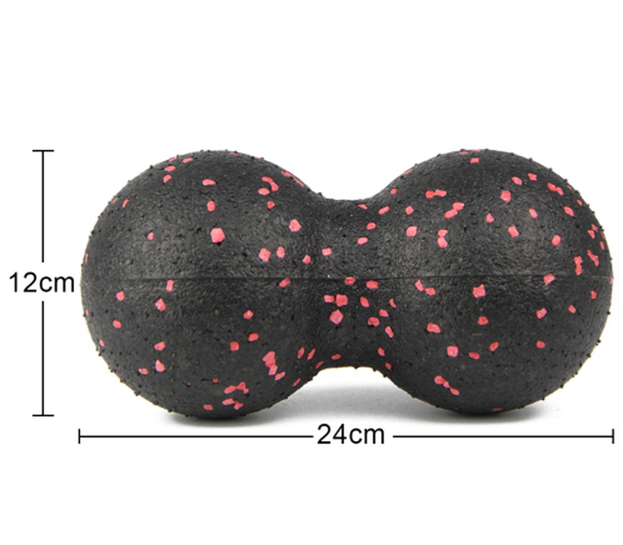 JMT-377546 Siamese Mini Peanut Massage Ball for Muscle Relaxation and Fascia Relief