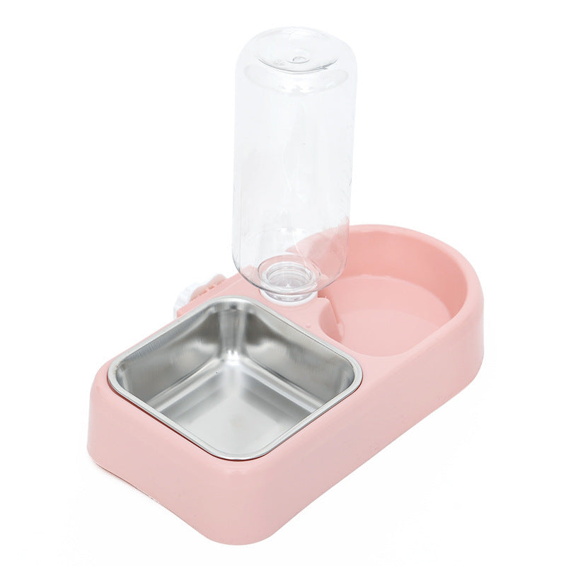 JMT-377674 Suspended Pet Drinking Fountain with Adjustable Water Flow Design