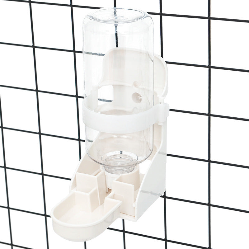 JMT-377674 Suspended Pet Drinking Fountain with Adjustable Water Flow Design