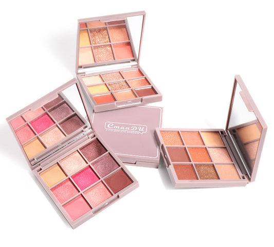 JMT-377930 9-Color Eyeshadow Palette for Full Coverage and Feature Enhancement, 9g