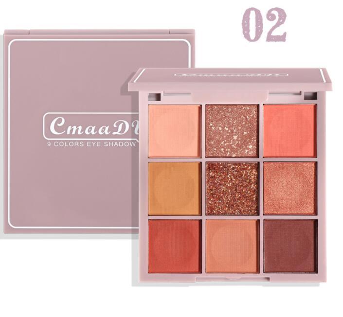 JMT-377930 9-Color Eyeshadow Palette for Full Coverage and Feature Enhancement, 9g