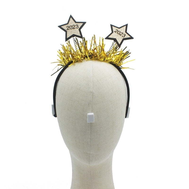 JMT-378186 New Year's Celebration Headband with Happy New Year Design