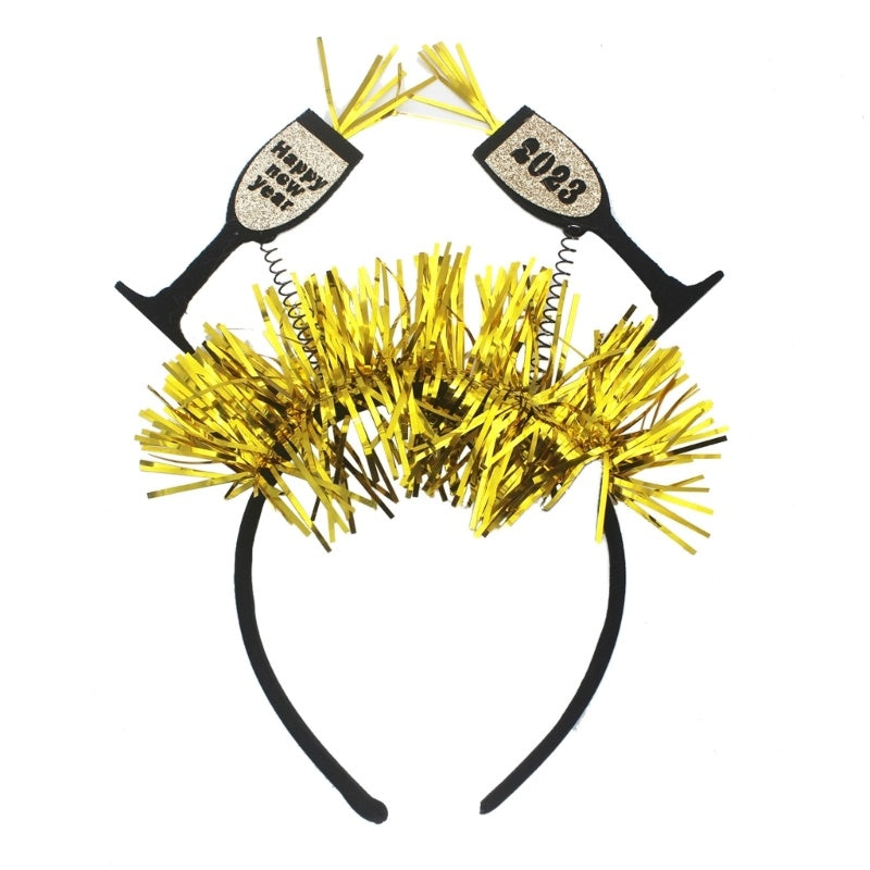 JMT-378186 New Year's Celebration Headband with Happy New Year Design