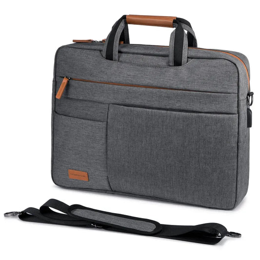 JMT-378314 Versatile Waterproof Briefcase for 14 to 17 Inch Laptops and Tablets, Ideal for Work and Travel