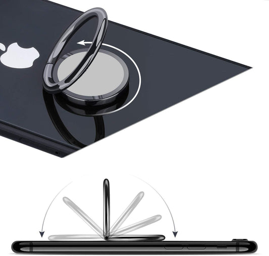 JMT-378506 Zinc Alloy Mobile Phone Ring Holder Stand for All Smartphones and Tablets