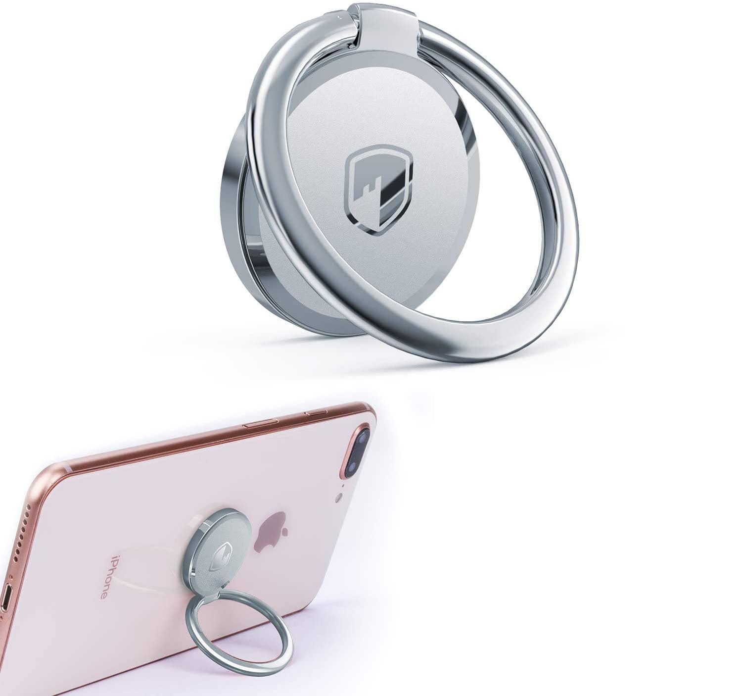 JMT-378506 Zinc Alloy Mobile Phone Ring Holder Stand for All Smartphones and Tablets