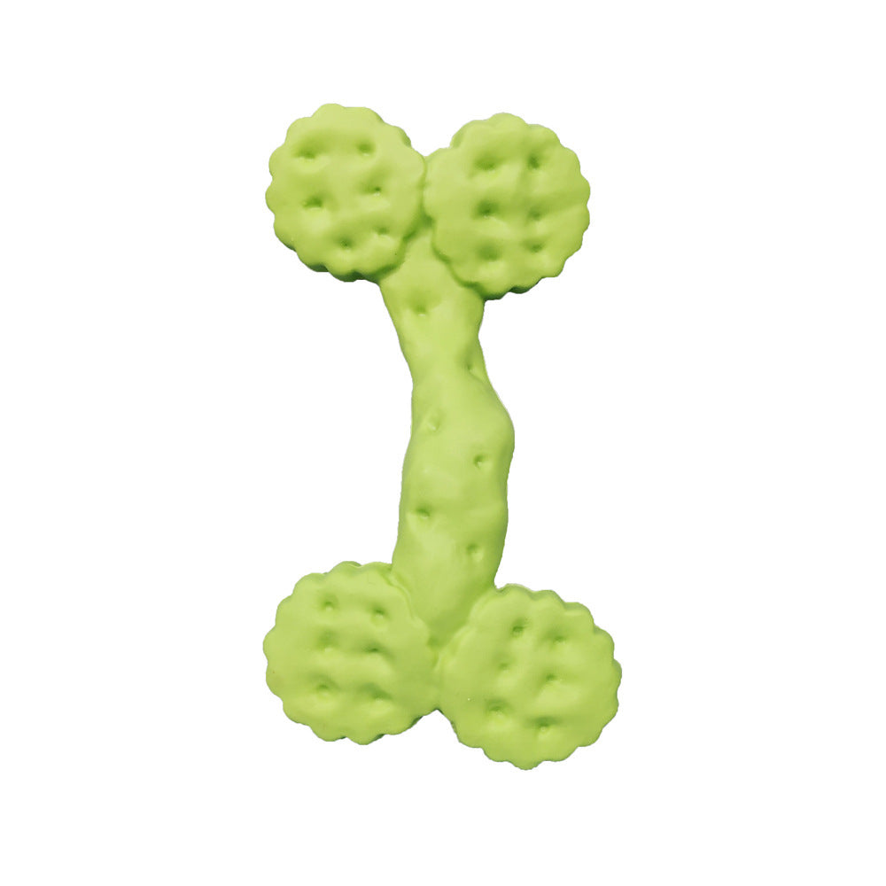 JMT-378634 Durable Bite-Resistant Dog Toy in Various Fun Shapes and Colors, Made of Non-Toxic Rubber