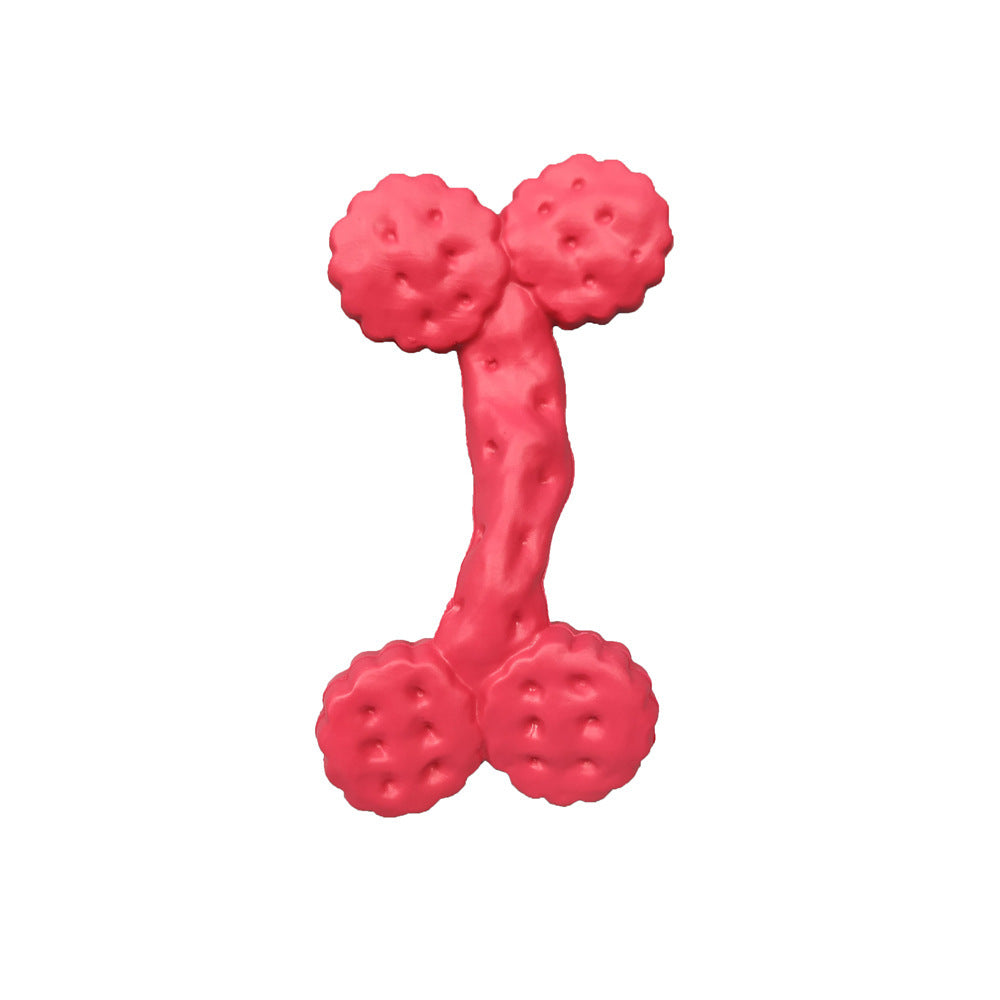 JMT-378634 Durable Bite-Resistant Dog Toy in Various Fun Shapes and Colors, Made of Non-Toxic Rubber