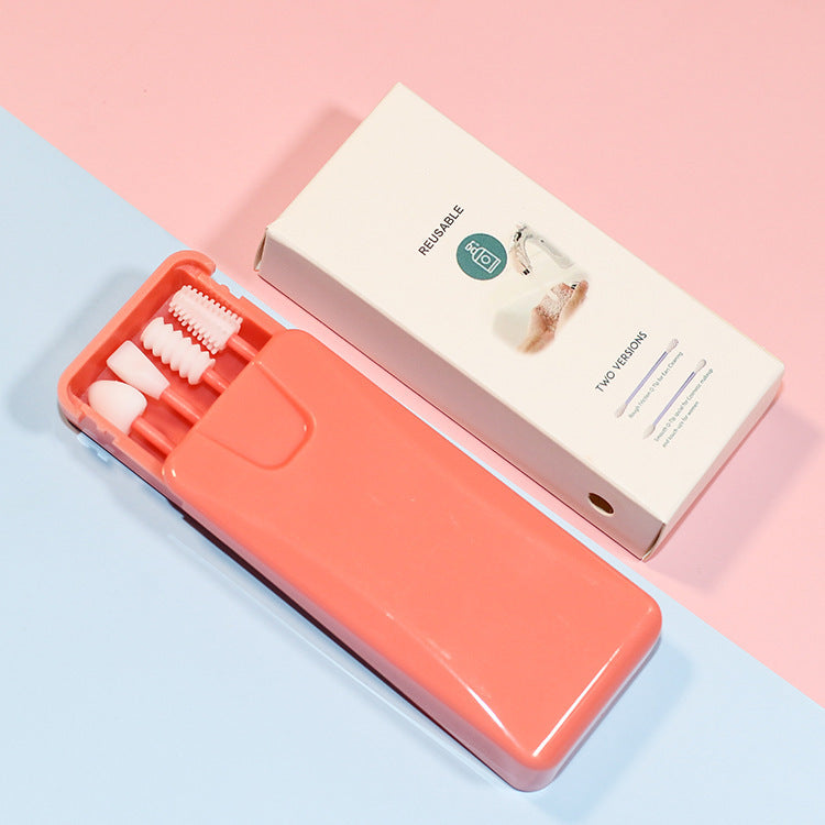 JMT-378634 Reusable Silicone Swabs - 2nd Generation, Various Colors Available, Eco-Friendly and Convenient