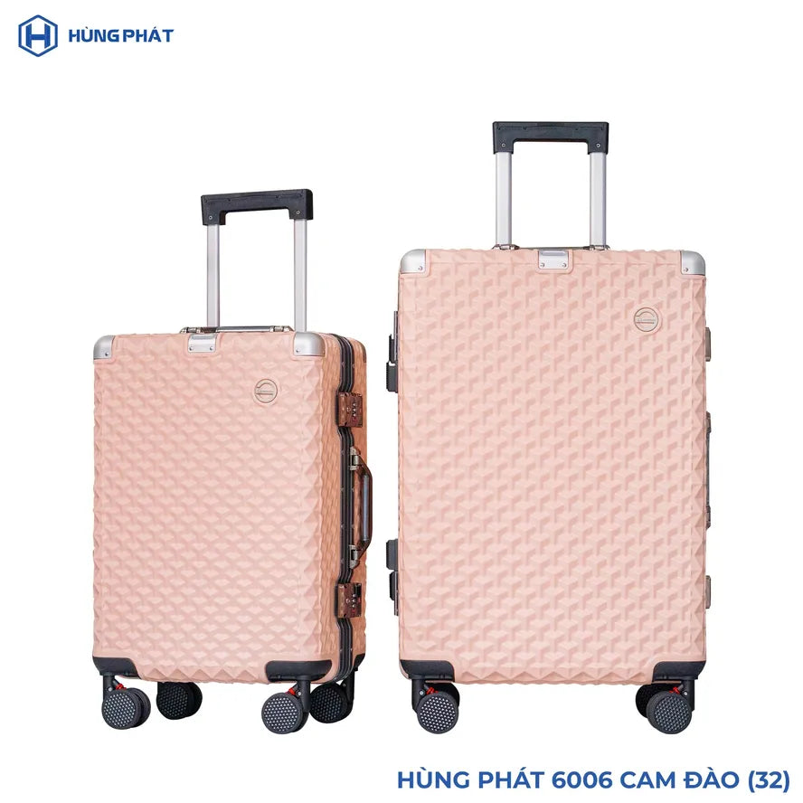 JMT-378762 Durable Hard-Side PC Suitcase Luggage Set for Adults and Children - Model 6006