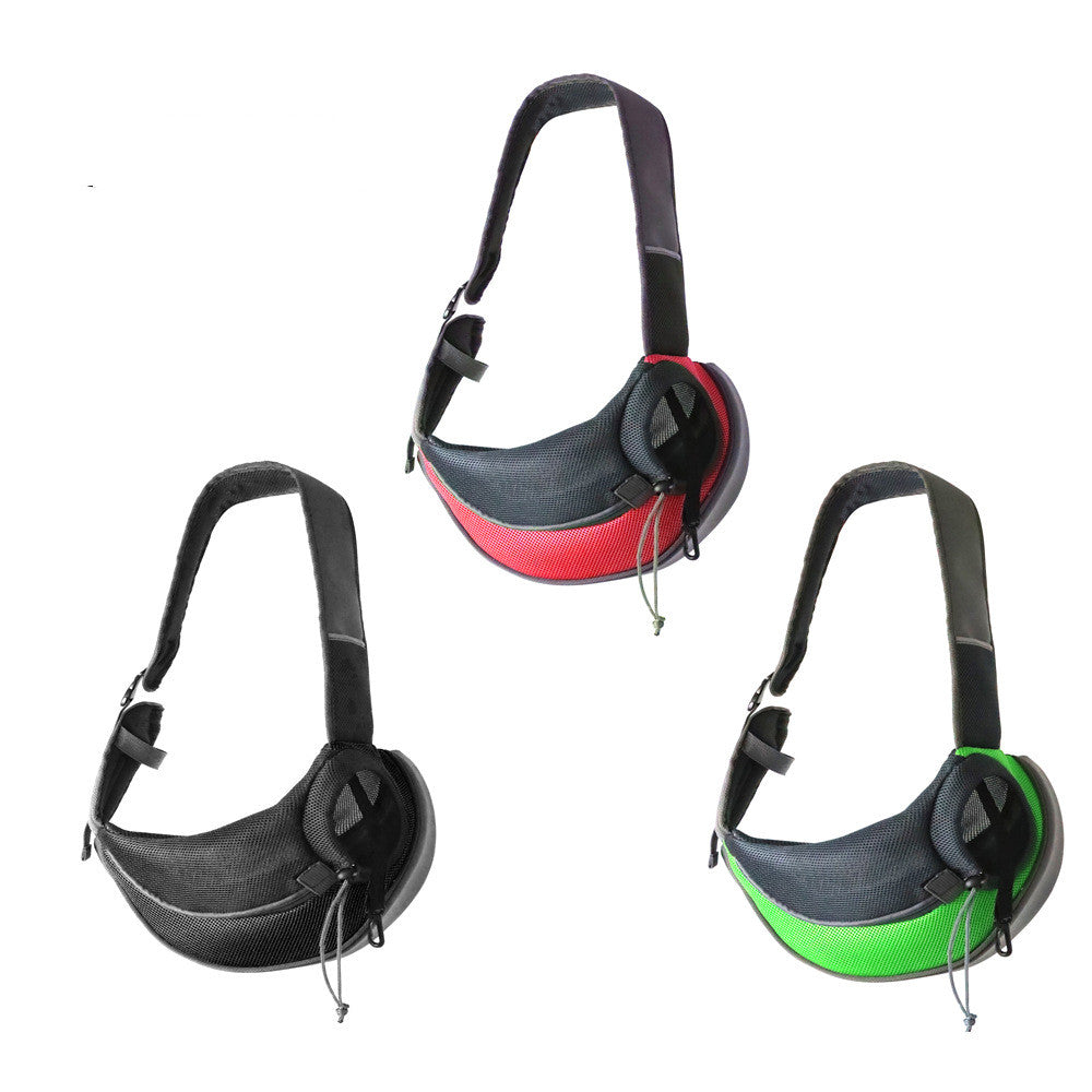 JMT-378890 Breathable Mesh Pet Backpack for Cats and Dogs - Portable Travel Messenger Carrier