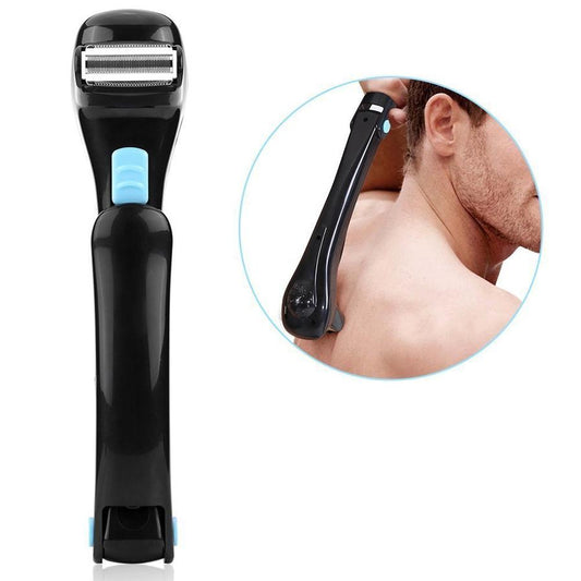 JMT-378890 Rechargeable Electric Shaver with Foldable Long Handle for Easy Grooming