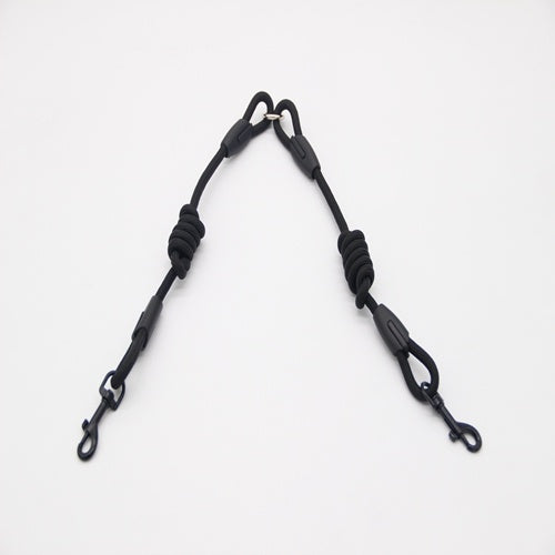 JMT-379146 Double Traction Rope for Dog Walking Training - 1.8m Length, Durable Nylon Material