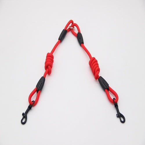 JMT-379146 Double Traction Rope for Dog Walking Training - 1.8m Length, Durable Nylon Material