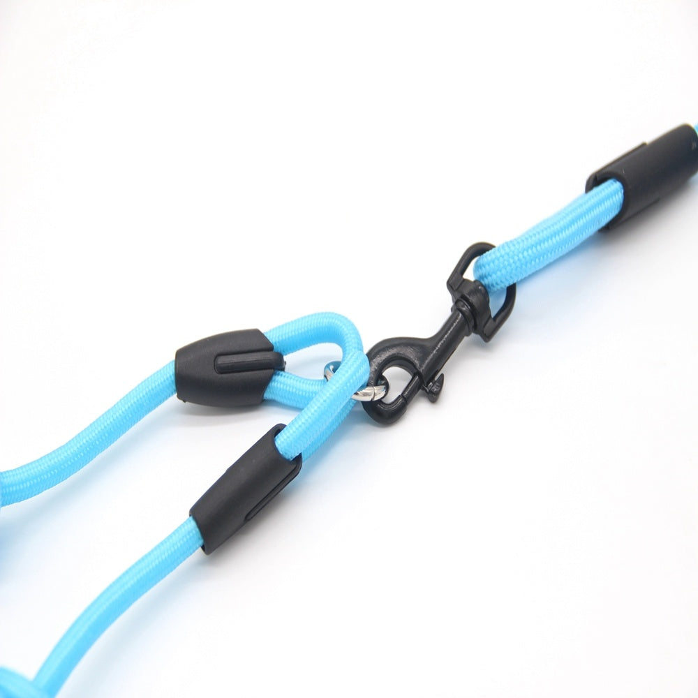 JMT-379146 Double Traction Rope for Dog Walking Training - 1.8m Length, Durable Nylon Material