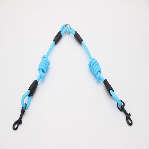 JMT-379146 Double Traction Rope for Dog Walking Training - 1.8m Length, Durable Nylon Material