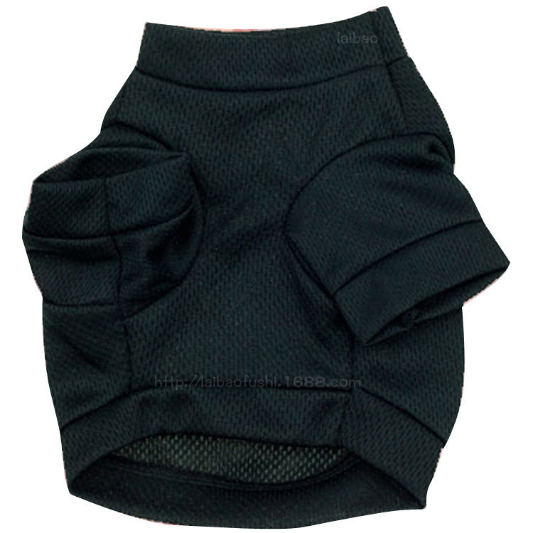 JMT-379274 Black Mesh Sniff With Me T-Shirt for Dogs - Comfortable Leisure Wear in Various Sizes