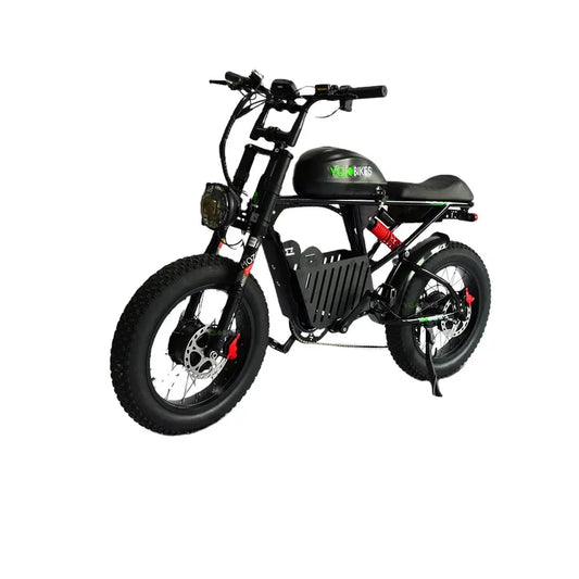 JMT-379402 Full Suspension Adult Electric Fat Bike with Dual Motors and 3000W Power - 48V 50AH Performance , Top Speed 27.9 mph