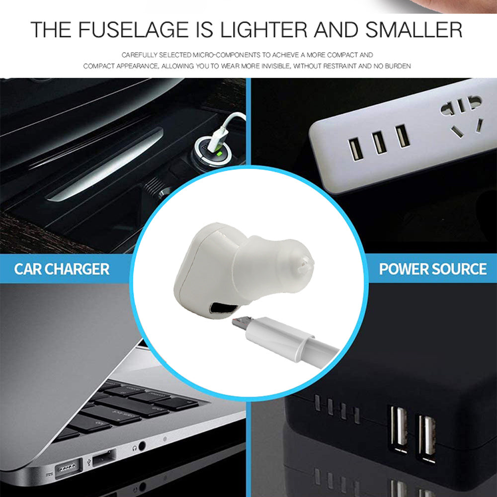 JMT-379466 Mini Rechargeable Invisible Digital Hearing Aid with Adjustable Sound Amplifier for Enhanced Hearing for Seniors