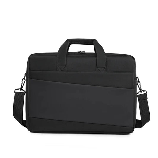 JMT-379466 Waterproof Single Shoulder Laptop Bag Made of Durable Polyester and Nylon for Travel and Work