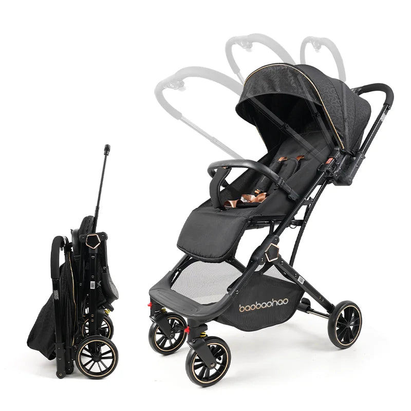 JMT-379658 Lightweight 2 in 1 Foldable Baby Stroller and Pushchair for Infants