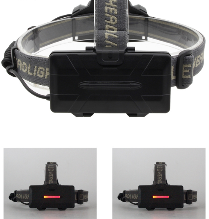 JMT-379722 Super Bright USB Rechargeable Headlights for Enhanced Visibility