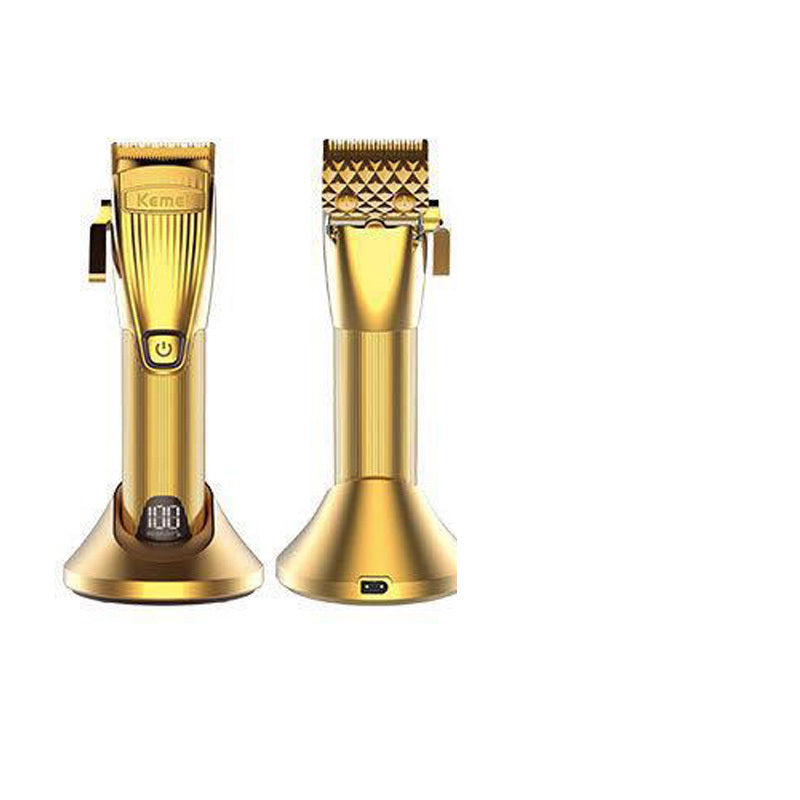 JMT-379786 USB Rechargeable Diamond Cutter Hair Clipper with 2500mAh Battery and Accessories