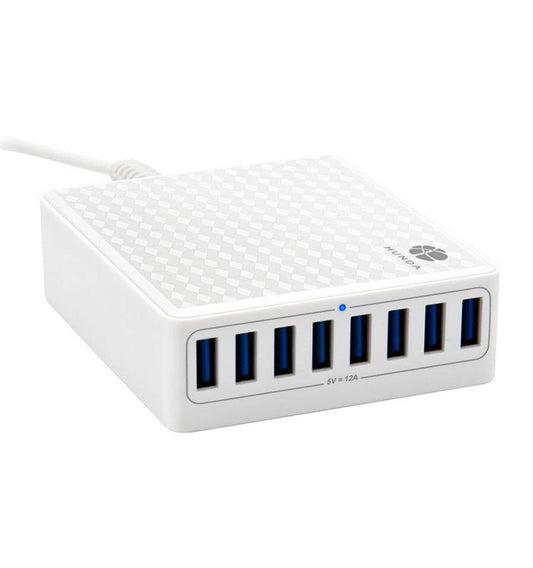 JMT-379978 8-Port USB Universal Power Adapter with Intelligent Charging Technology