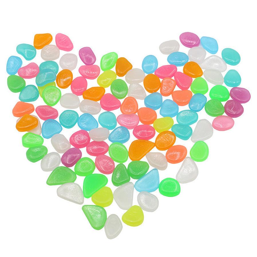 JMT-379978 Luminous Fluorite Pebbles for Night Fishing – Durable and Attractive Artificial Stones for Enhanced Bait Visibility