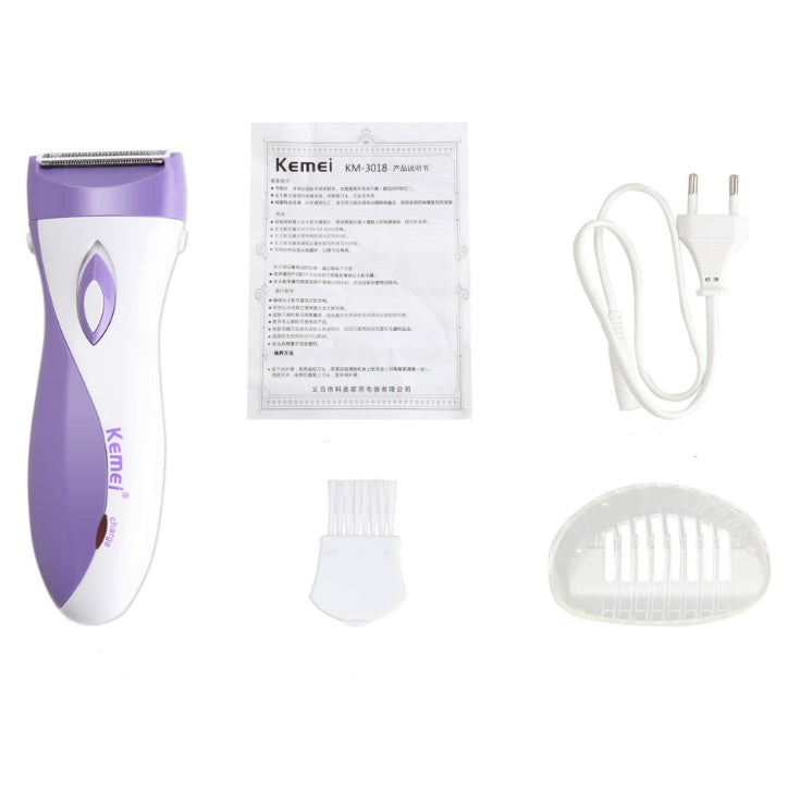 JMT-380042 High-Speed Shaving Hair Removal Device with Triple Blades and Anti-Clip System