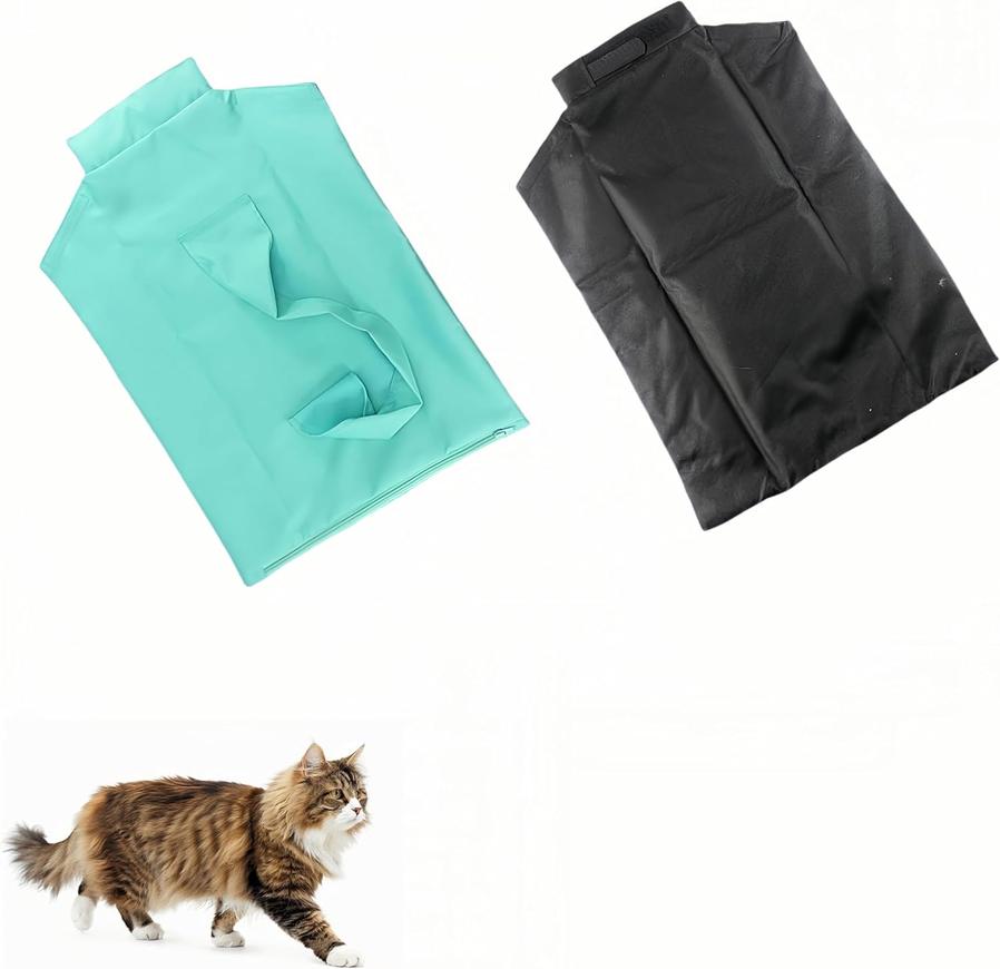 JMT-380298 Foldable Cat Carrier Pouch for Easy Travel and Nail Trimming - Soft Tote Design for Adult Cats