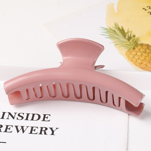 JMT-380490 Colorful Large Claw Clip for Women - Durable Plastic Hair Clamps & Accessories