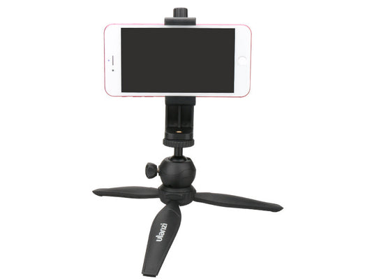 JMT-380810 Universal Tripod Mount Adapter for Smartphones - Adjustable CellClipper Holder with 360° Rotation