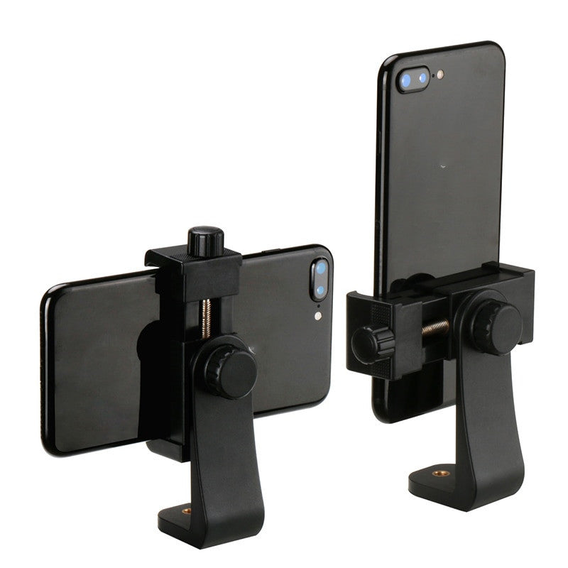 JMT-380810 Universal Tripod Mount Adapter for Smartphones - Adjustable CellClipper Holder with 360° Rotation