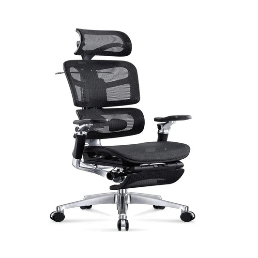 JMT-381258 Height Adjustable Ergonomic 7D Armrest Executive Mesh Office Chair