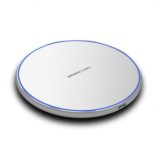 JMT-381642 15W Fast Wireless Charger, Type-C Charging Base, Black & White Options
